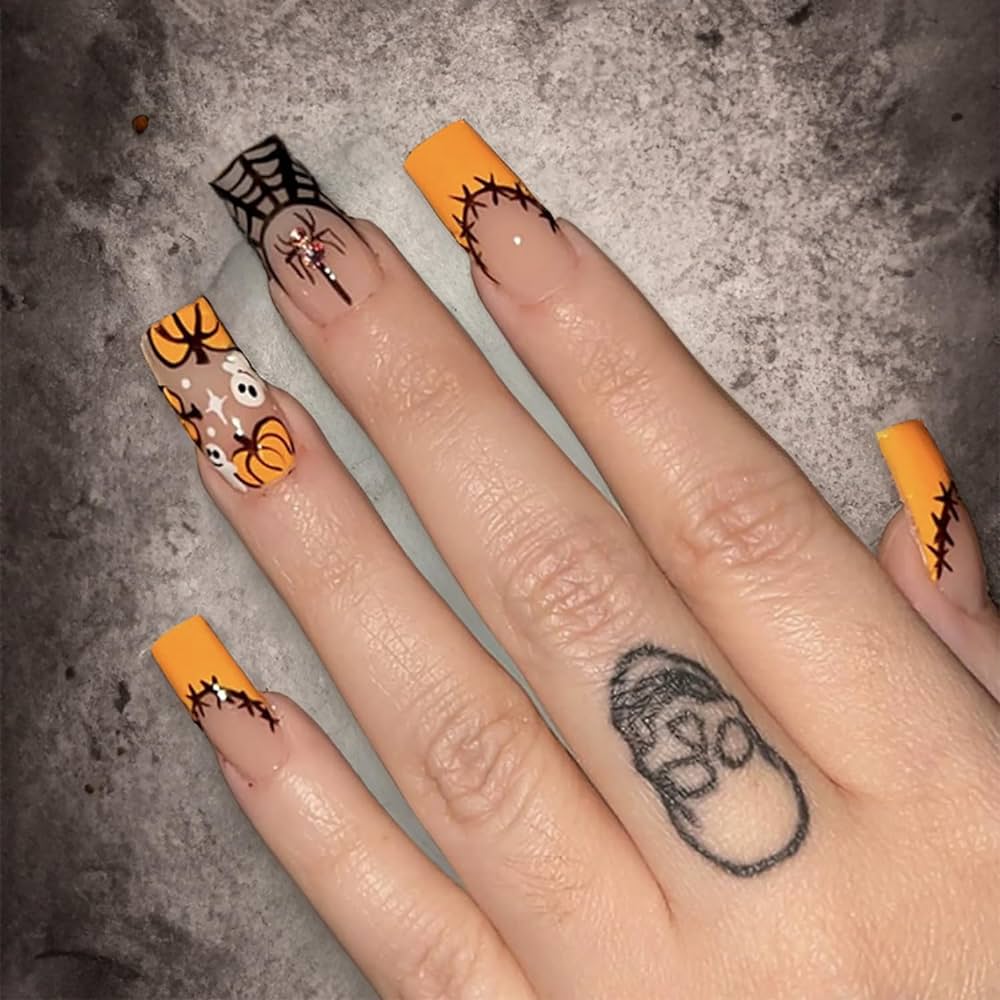 Creative Halloween Nails for a Spooky Look - 8