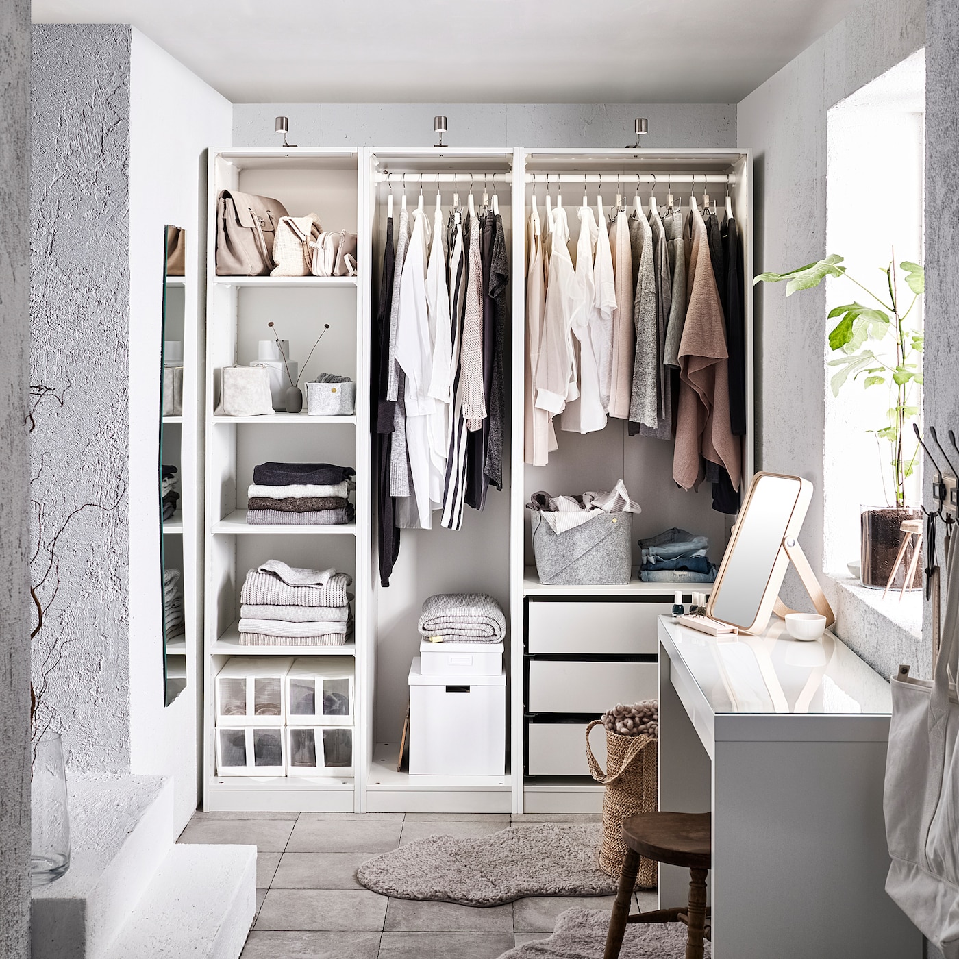 Best Ideas for Organizing Your Space with an IKEA Closet - 2