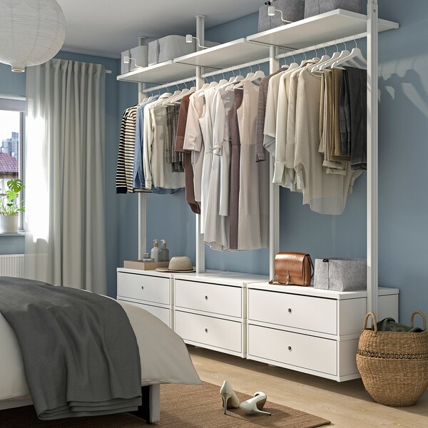 Best Ideas for Organizing Your Space with an IKEA Closet - 5