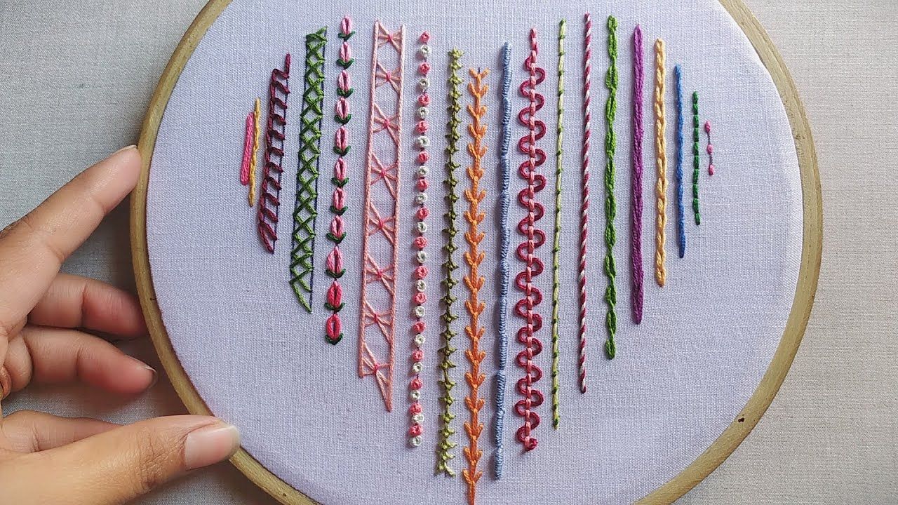 Mastering Embroidery Stitches: A Guide to Essential and Creative Stitch Techniques - 8