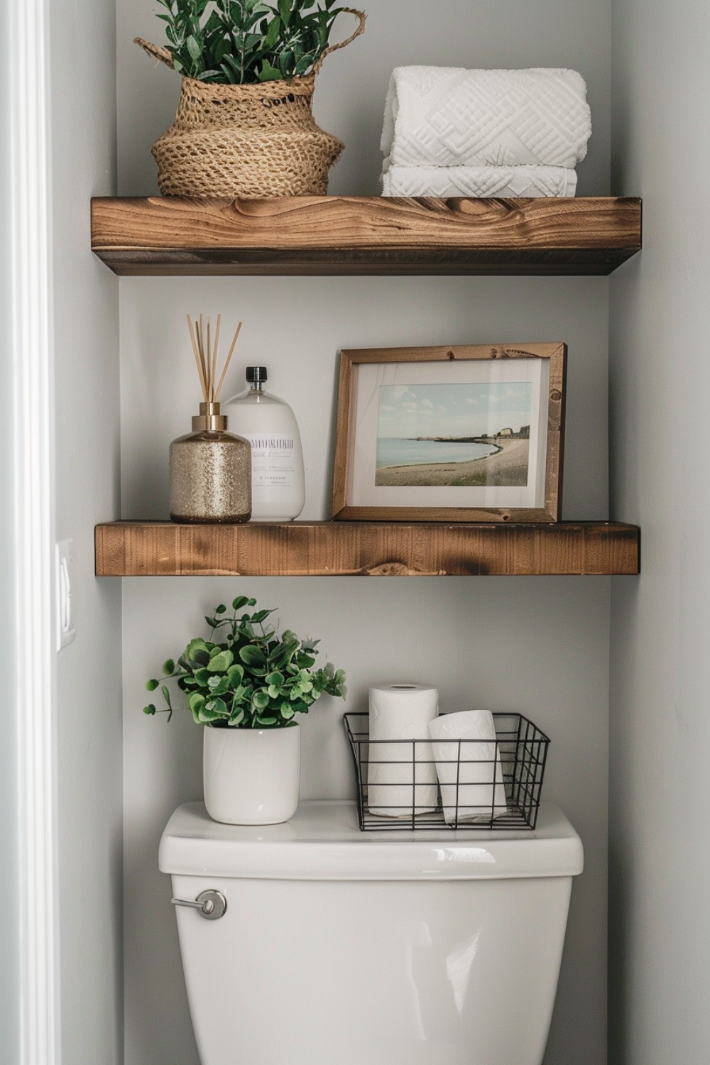 Over the Toilet Storage Ideas: Creative Ways to Maximize Your Bathroom Space - 6