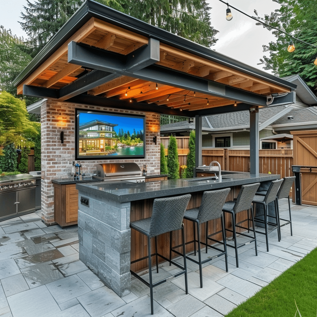 Creative Outdoor Kitchen Ideas for Your Dream Space  - 4